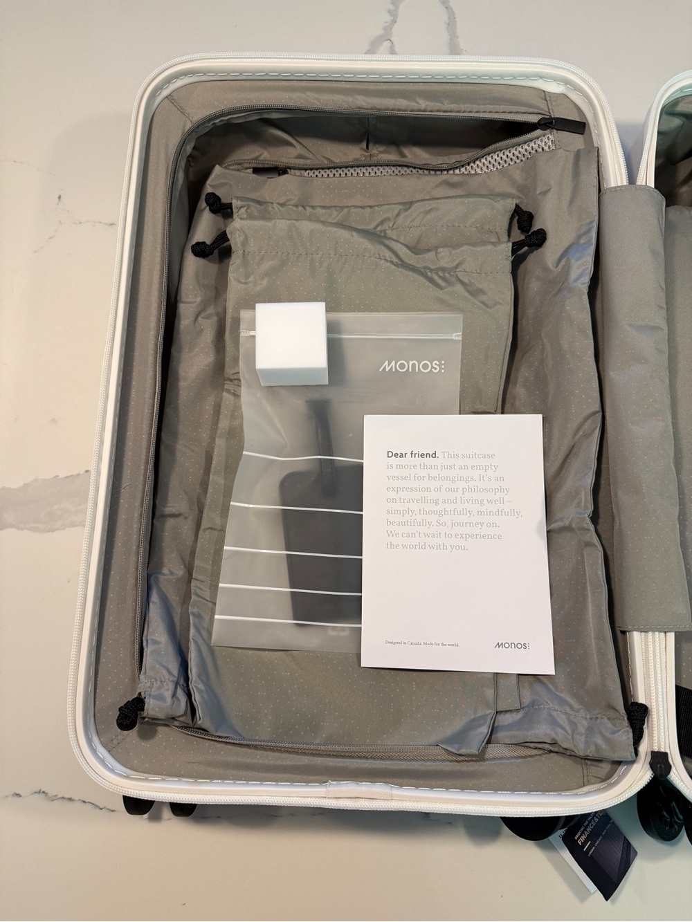 New Monos Carry On Pro Suitcase - Picture 6 of 9